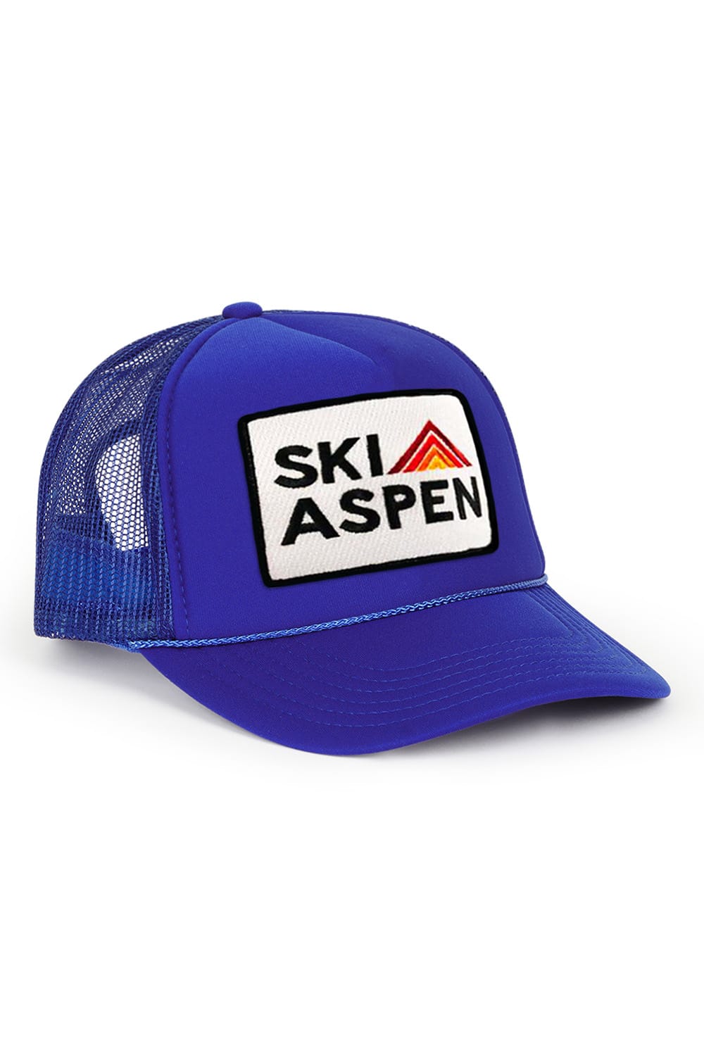 Retro SKI ASPEN TRUCKER HAT