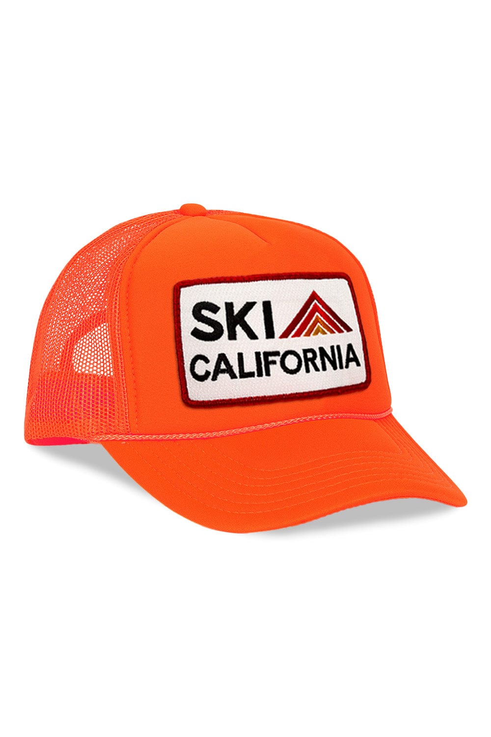 Retro SKI CALIFORNIA TRUCKER HAT