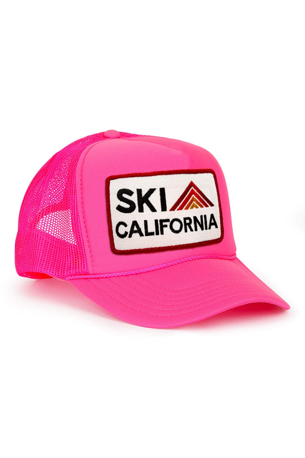Retro SKI CALIFORNIA TRUCKER HAT