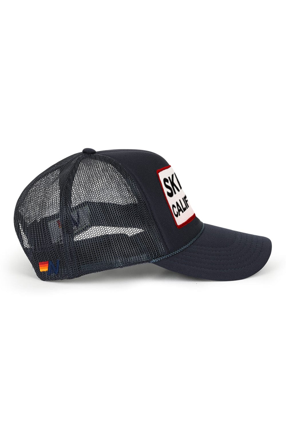 Retro SKI CALIFORNIA TRUCKER HAT