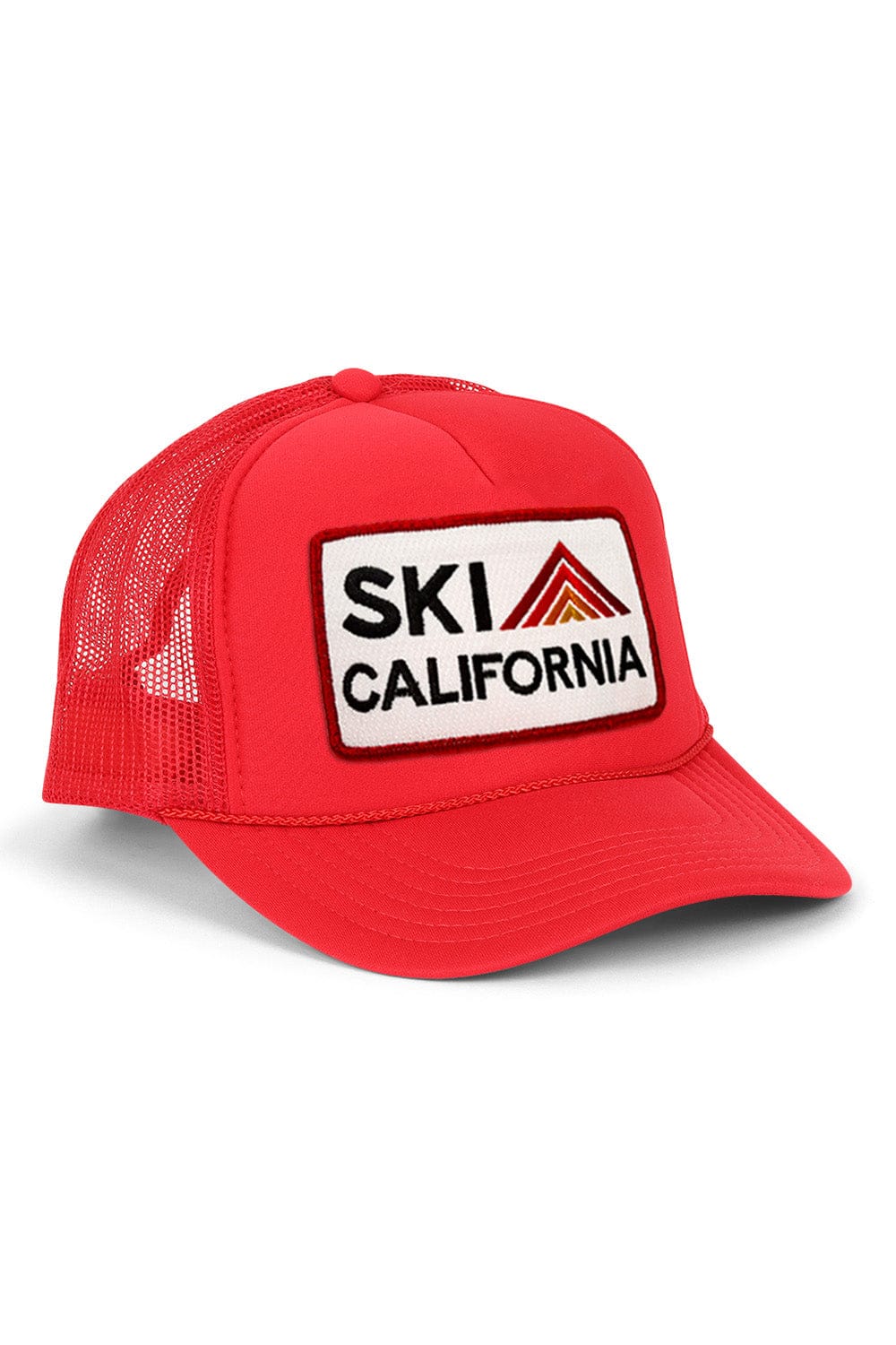 Retro SKI CALIFORNIA TRUCKER HAT