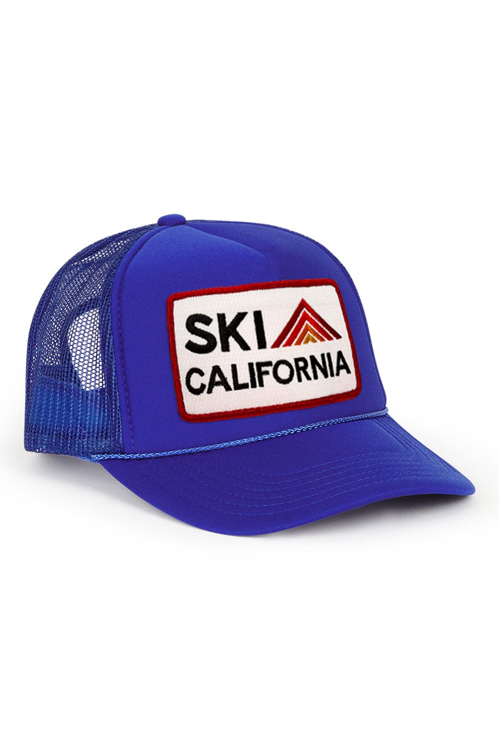 Retro SKI CALIFORNIA TRUCKER HAT