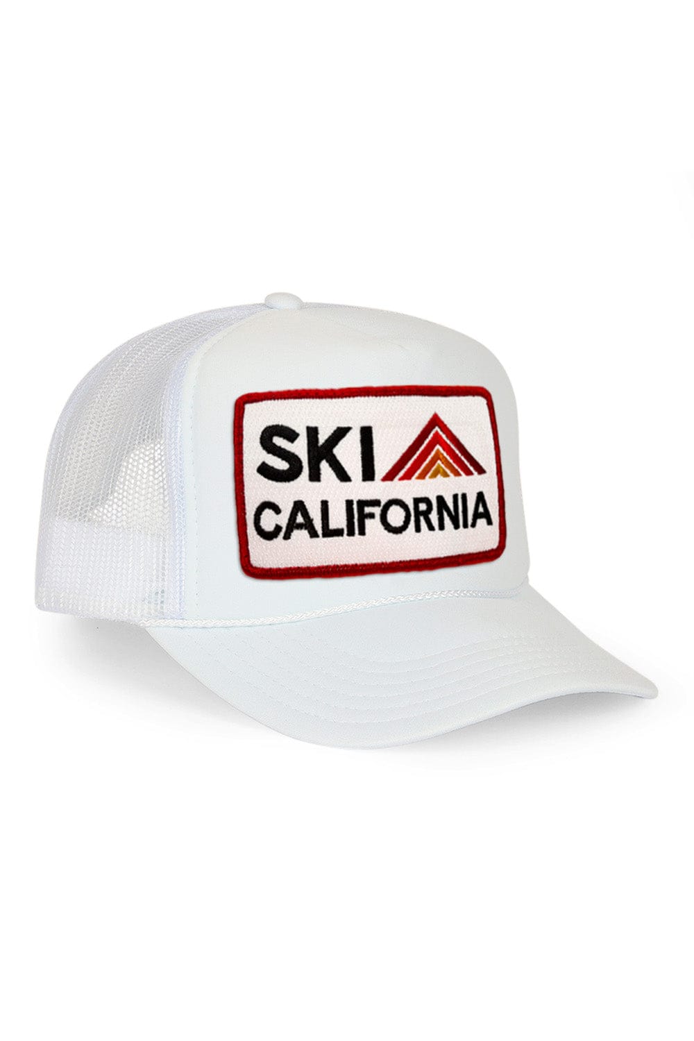 Retro SKI CALIFORNIA TRUCKER HAT