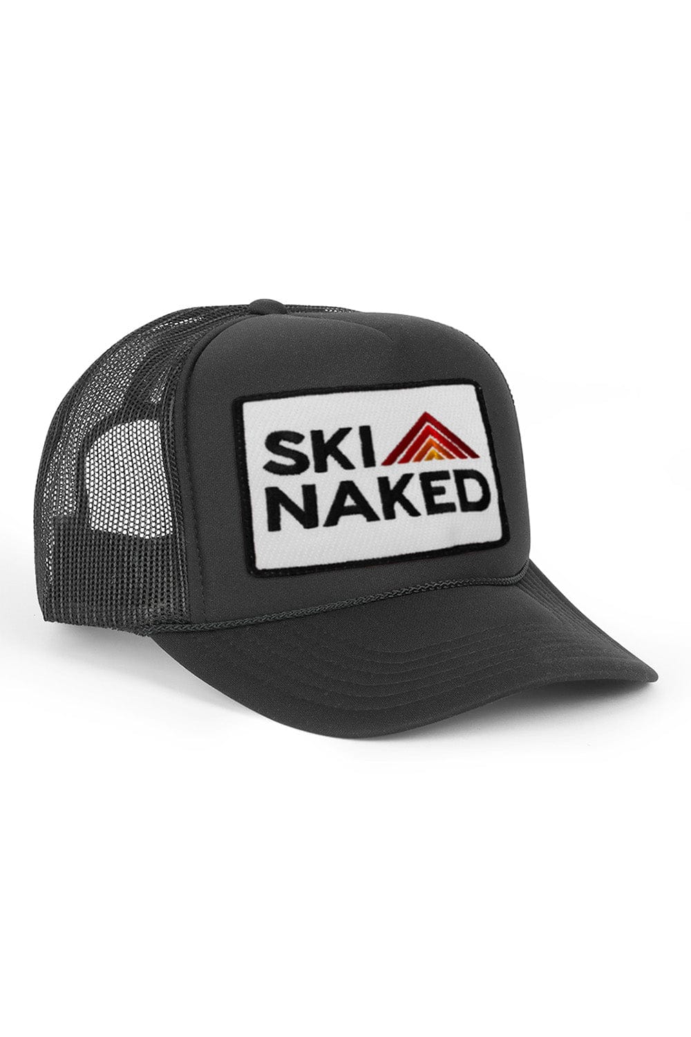 Retro SKI NAKED TRUCKER HAT