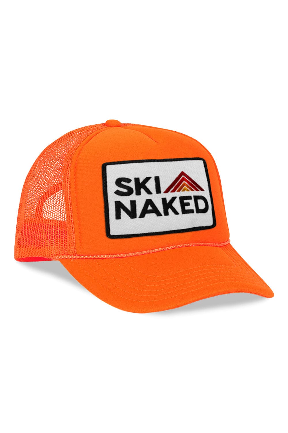 Retro SKI NAKED TRUCKER HAT