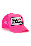 Retro SKI NAKED TRUCKER HAT