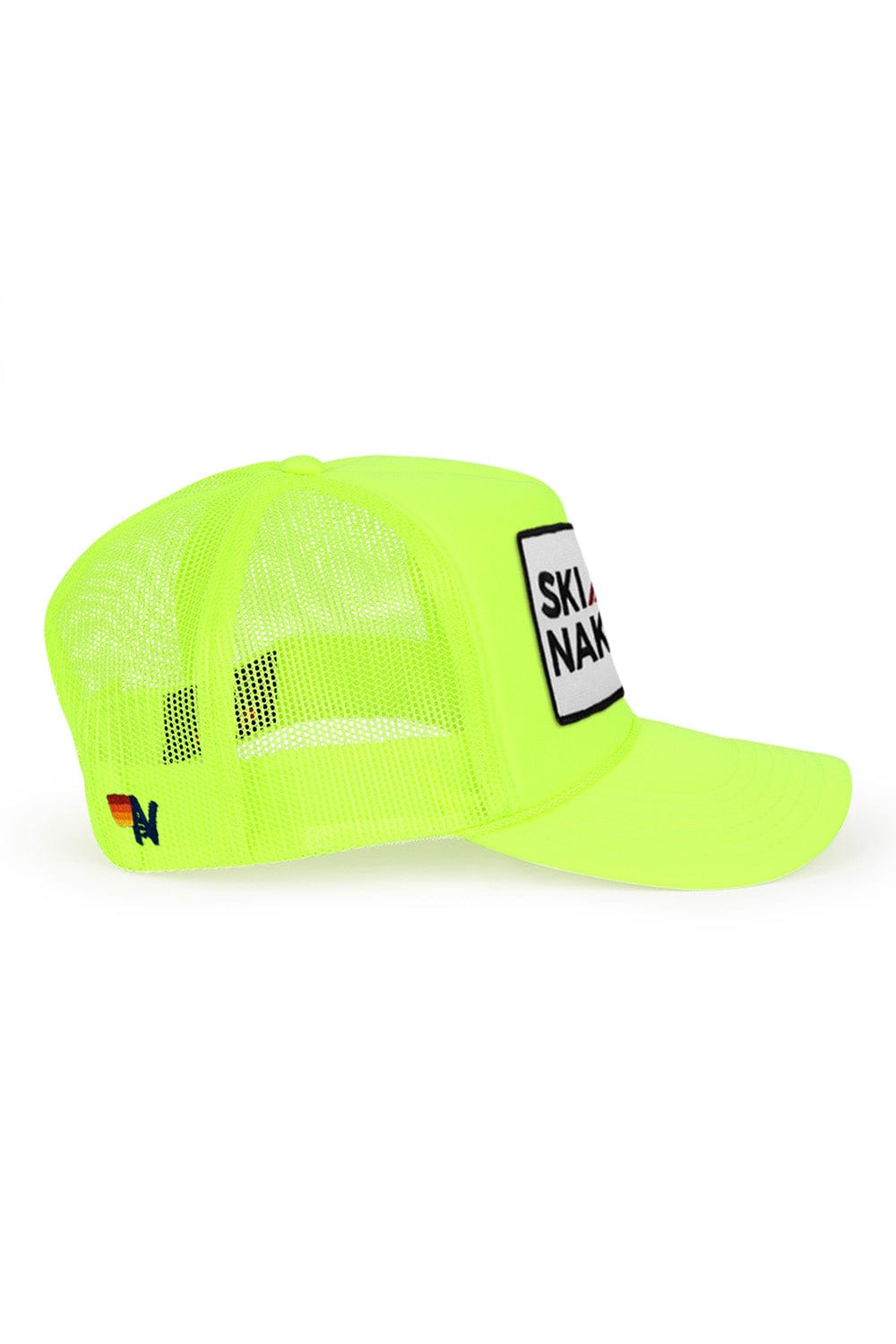Retro SKI NAKED TRUCKER HAT