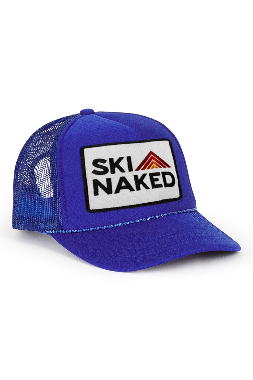 Retro SKI NAKED TRUCKER HAT