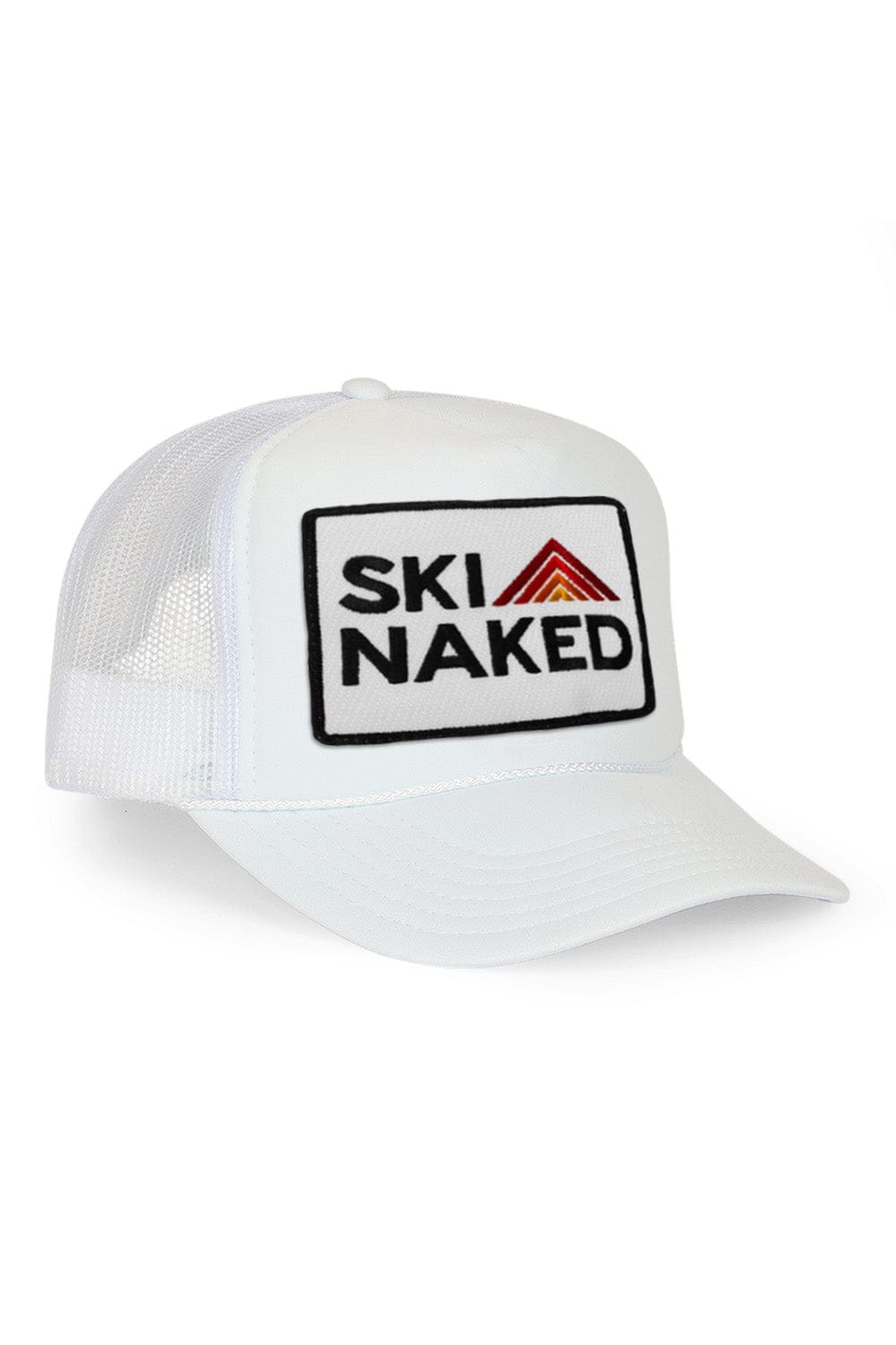 Retro SKI NAKED TRUCKER HAT