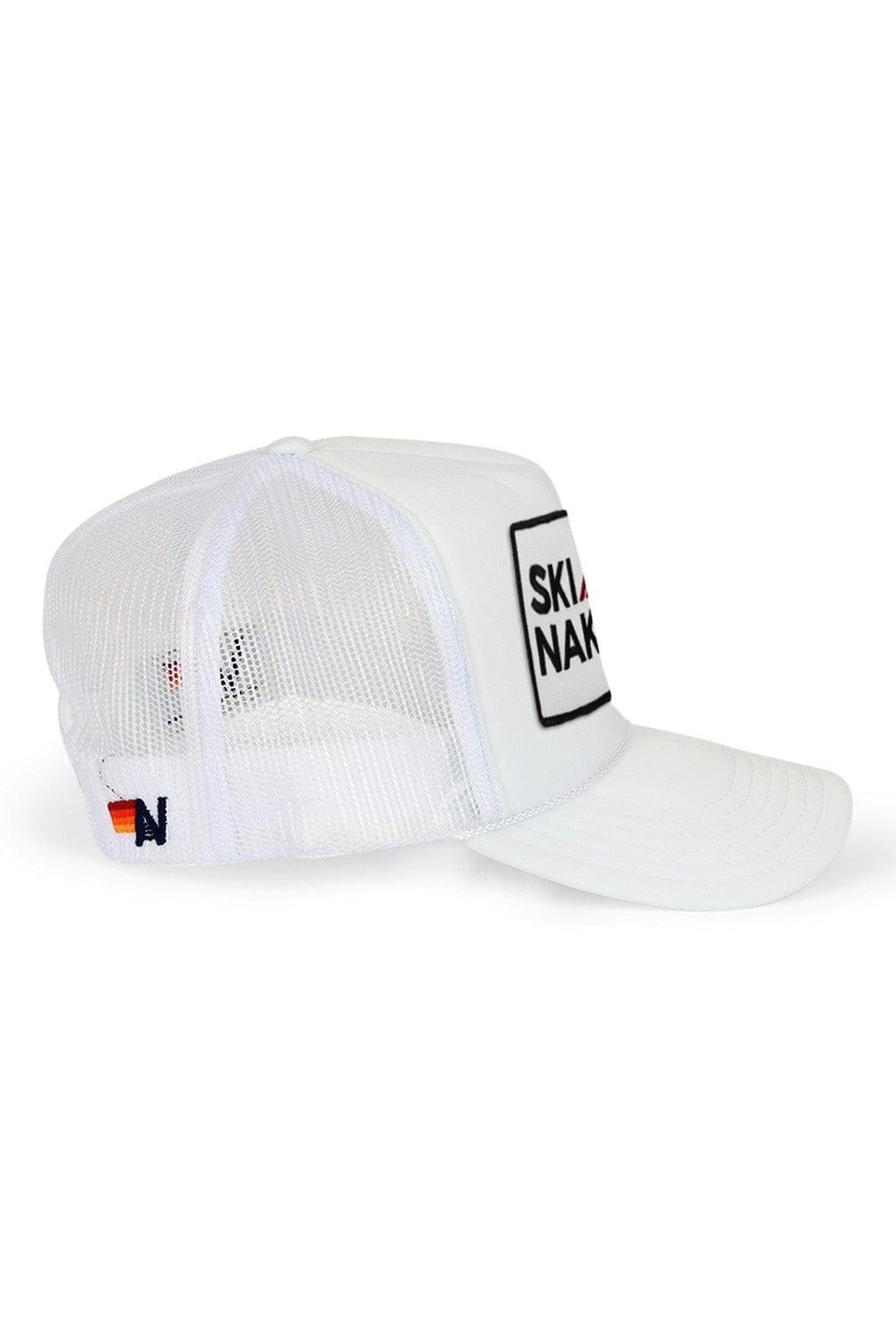 Retro SKI NAKED TRUCKER HAT