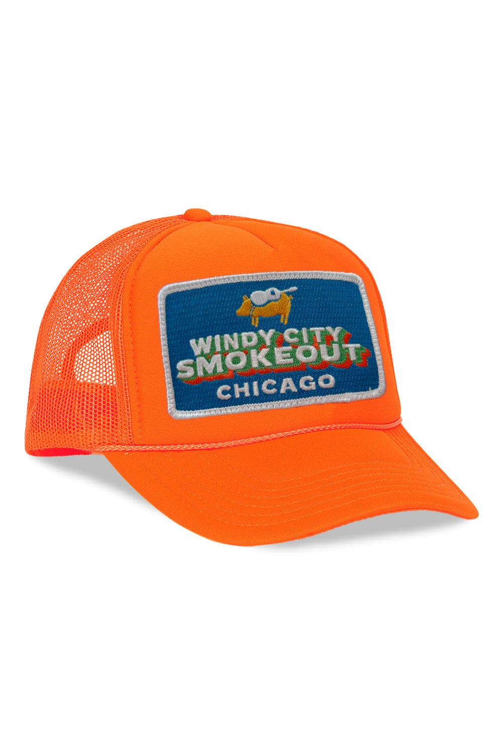 Retro WINDY CITY SMOKEOUT 2025 VINTAGE LOW RISE TRUCKER