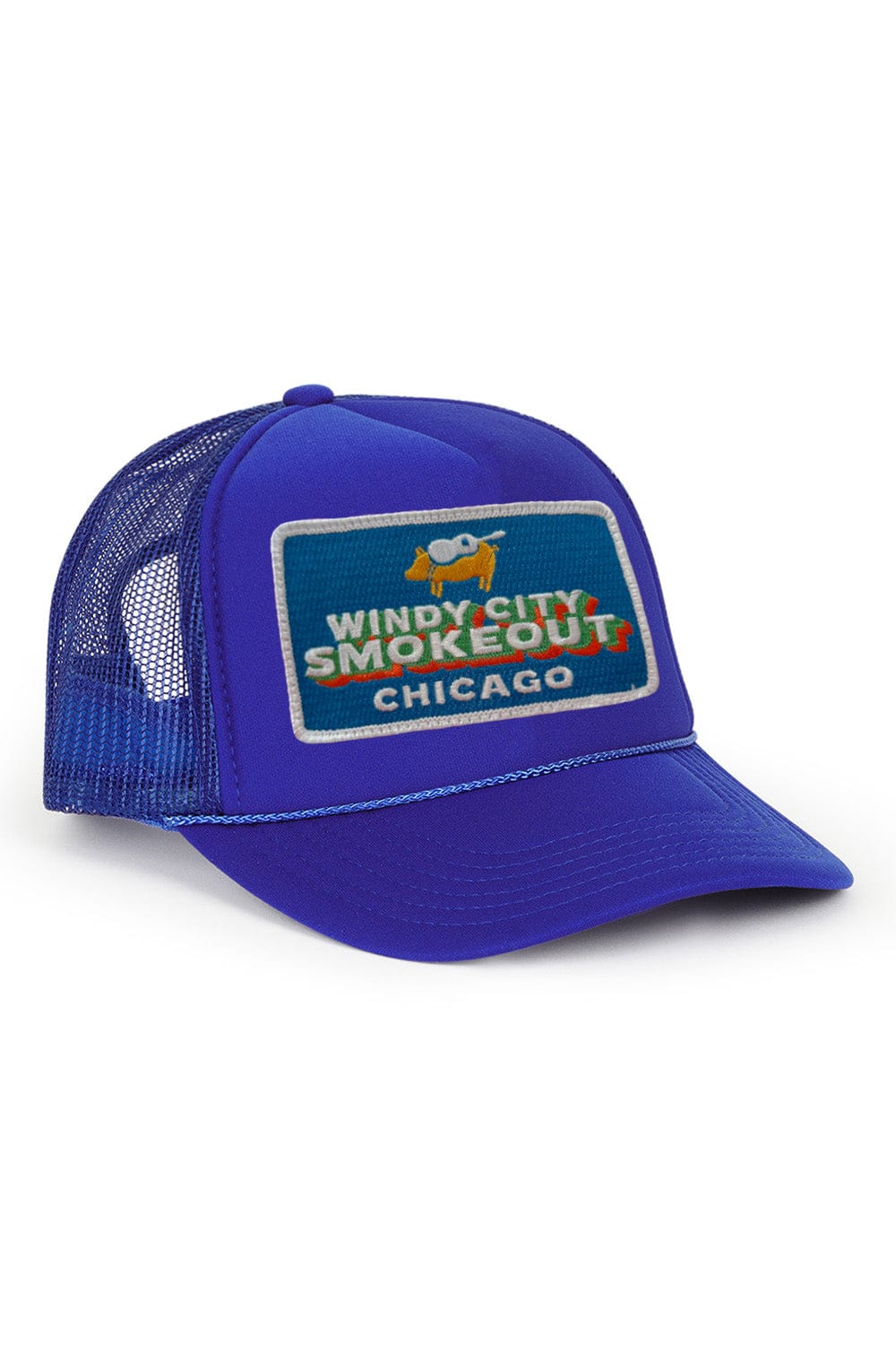 Retro WINDY CITY SMOKEOUT 2025 VINTAGE LOW RISE TRUCKER