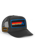 Retro CFP NATIONAL CHAMPIONSHIP 2025 VINTAGE LOW RISE TRUCKER - BLACK