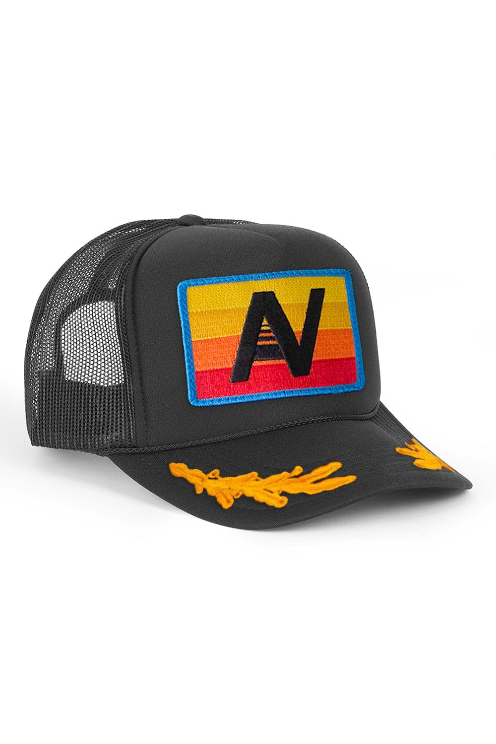 Retro LOGO RAINBOW VINTAGE TRUCKER HAT