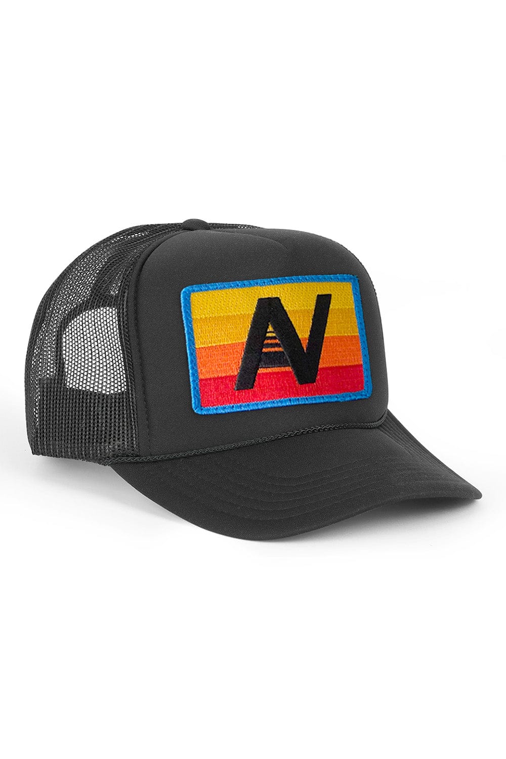 Retro LOGO RAINBOW VINTAGE TRUCKER HAT
