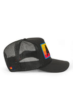 Retro LOGO RAINBOW VINTAGE TRUCKER HAT