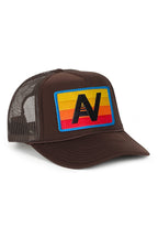 Retro LOGO RAINBOW VINTAGE TRUCKER HAT