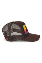 Retro LOGO RAINBOW VINTAGE TRUCKER HAT
