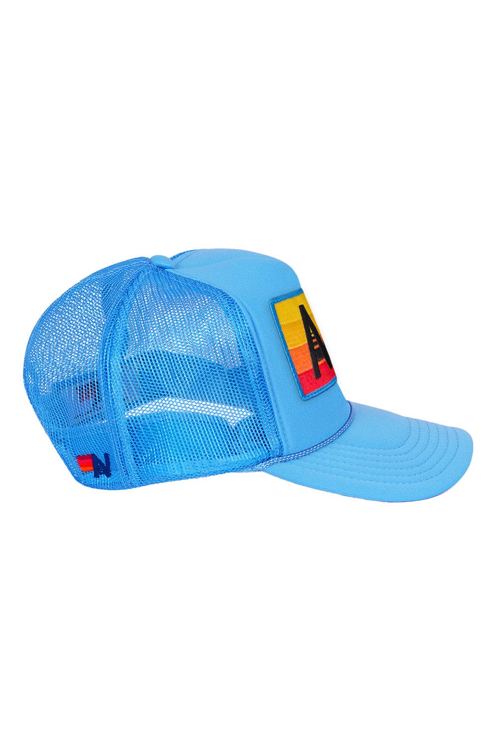 Retro LOGO RAINBOW VINTAGE TRUCKER HAT