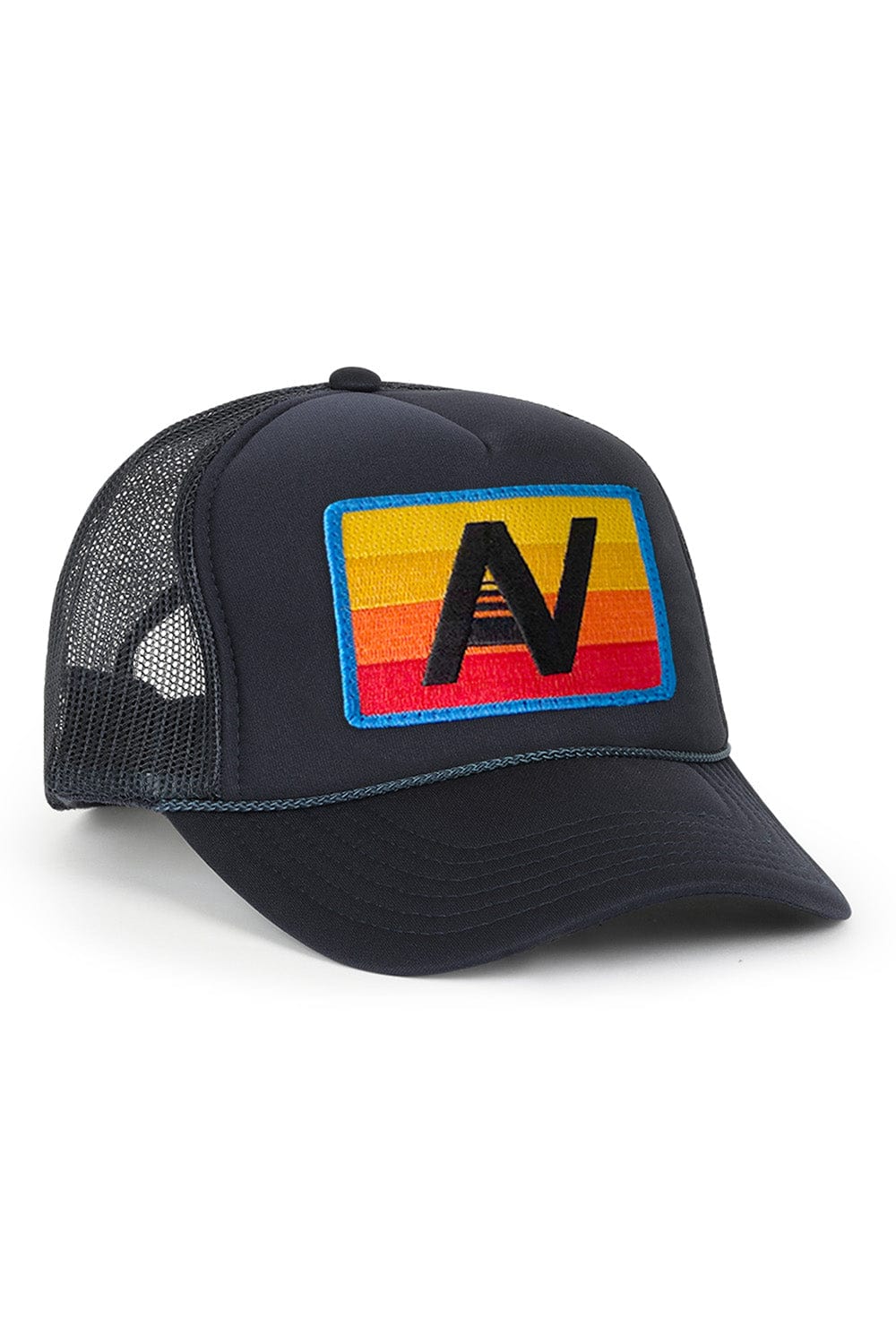 Retro LOGO RAINBOW VINTAGE TRUCKER HAT