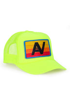 Retro LOGO RAINBOW VINTAGE TRUCKER HAT