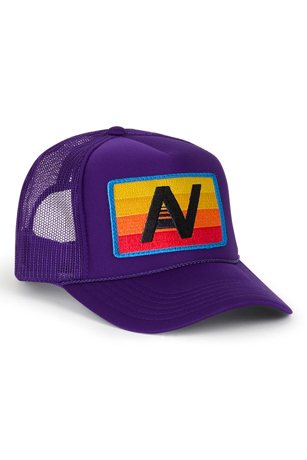 Retro LOGO RAINBOW VINTAGE TRUCKER HAT