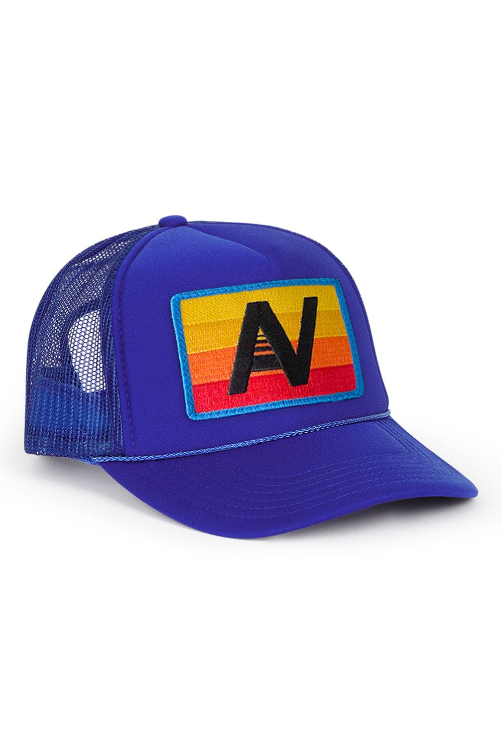 Retro LOGO RAINBOW VINTAGE TRUCKER HAT