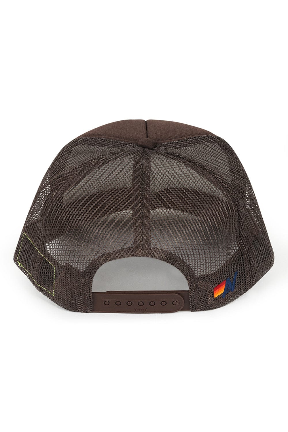 Retro MOUNTAIN STRIPE VINTAGE TRUCKER HAT
