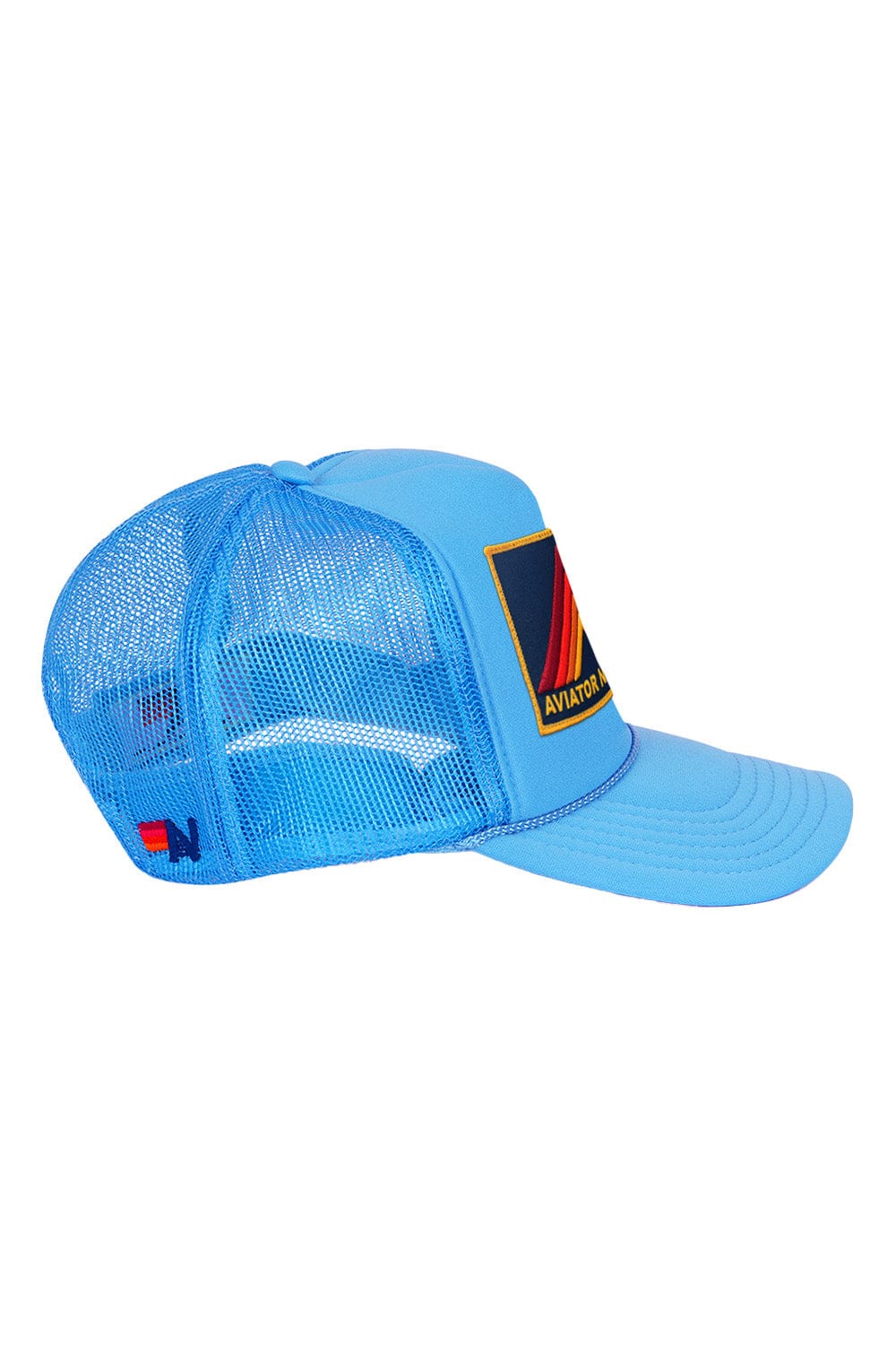 Retro MOUNTAIN STRIPE VINTAGE TRUCKER HAT