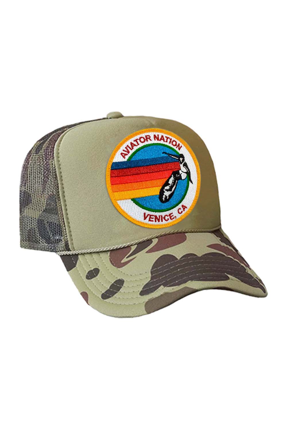 Retro AVIATOR NATION VENICE TRUCKER HAT