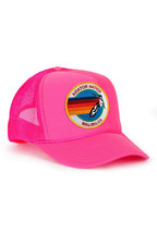Retro AVIATOR NATION MALIBU VINTAGE TRUCKER HAT