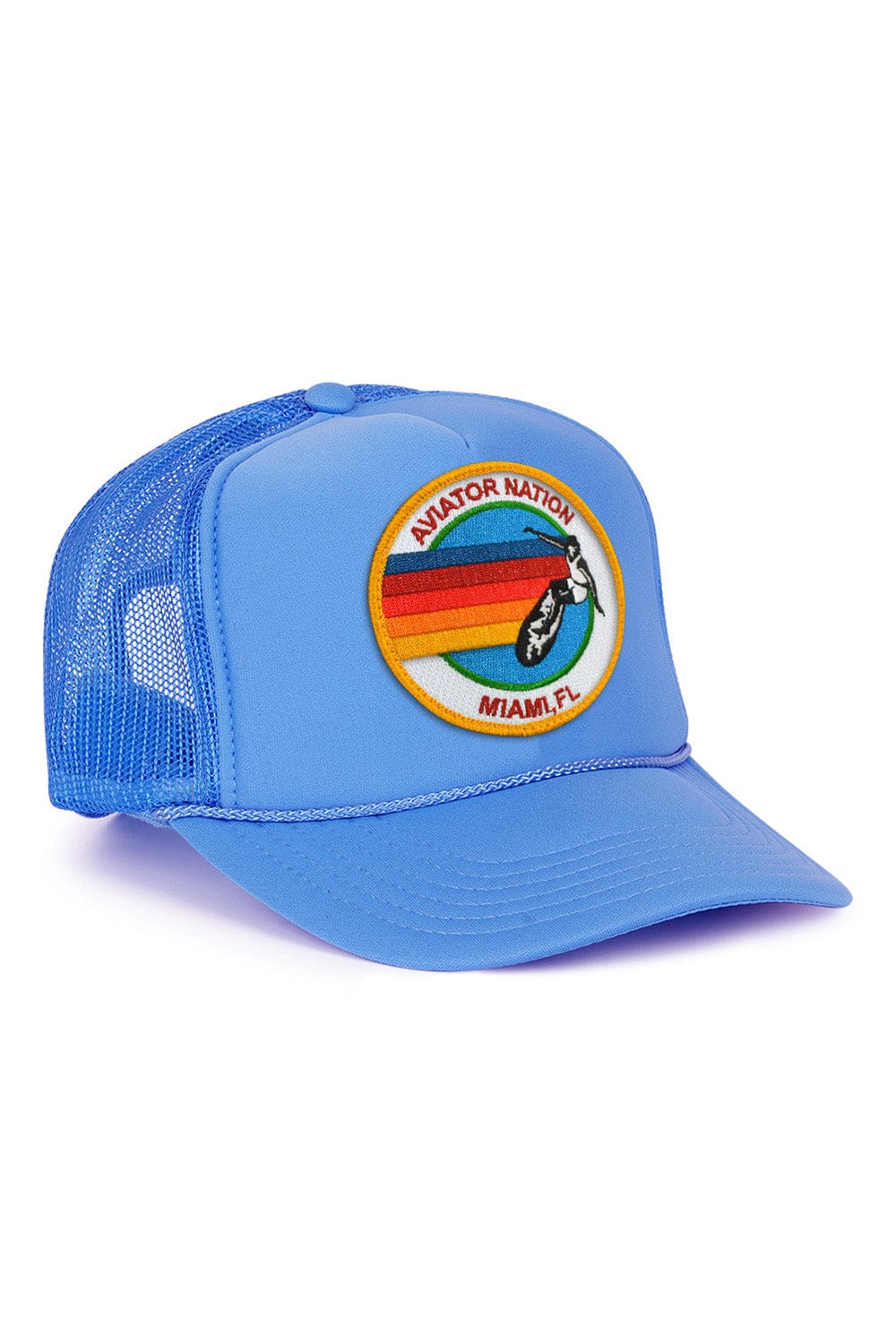 Retro AVIATOR NATION MIAMI TRUCKER HAT