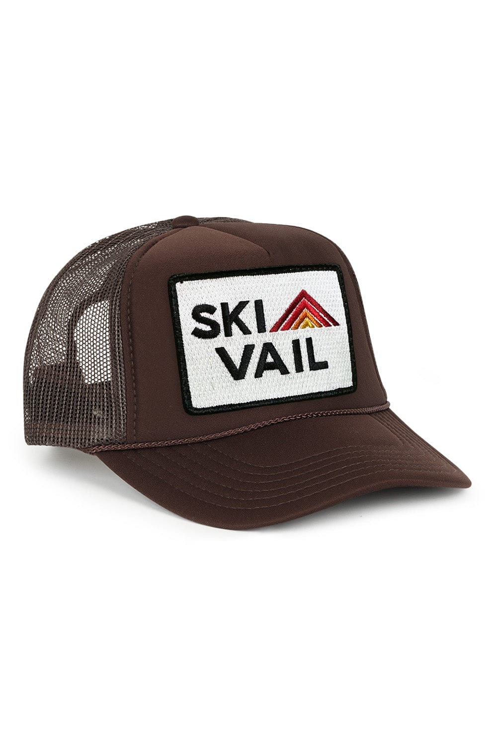 Retro SKI VAIL TRUCKER HAT