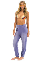 Retro VENICE SURFER SWEATPANTS - FADED GRAPE