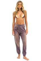 Retro VENICE SURFER SWEATPANTS - FADED MOCHA