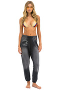 Retro VENICE SURFER SWEATPANTS - FADED SMOKE