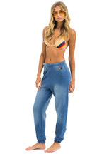 Retro VENICE SURFER SWEATPANTS - FADED WATER