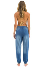Retro VENICE SURFER SWEATPANTS - FADED WATER
