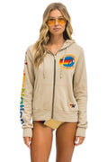 Retro AVIATOR NATION LA JOLLA HOODIE - SAND