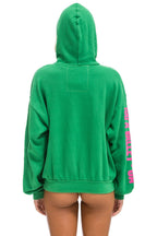 Retro LA ONDA 2025 RELAXED PULLOVER HOODIE - KELLY GREEN