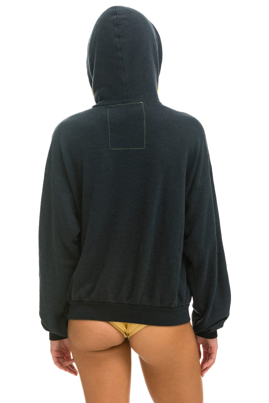 Retro BUCKEYE FEST 2025 RELAXED PULLOVER HOODIE - CHARCOAL