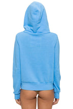 Retro 5 STRIPE AMERICA ZIP HOODIE - SKY USA