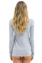 Retro AVIATOR NATION VENICE THERMAL - HEATHER GREY