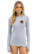 Retro AVIATOR NATION VENICE THERMAL - HEATHER GREY