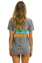 Retro LA ONDA 2025 TEE - HEATHER