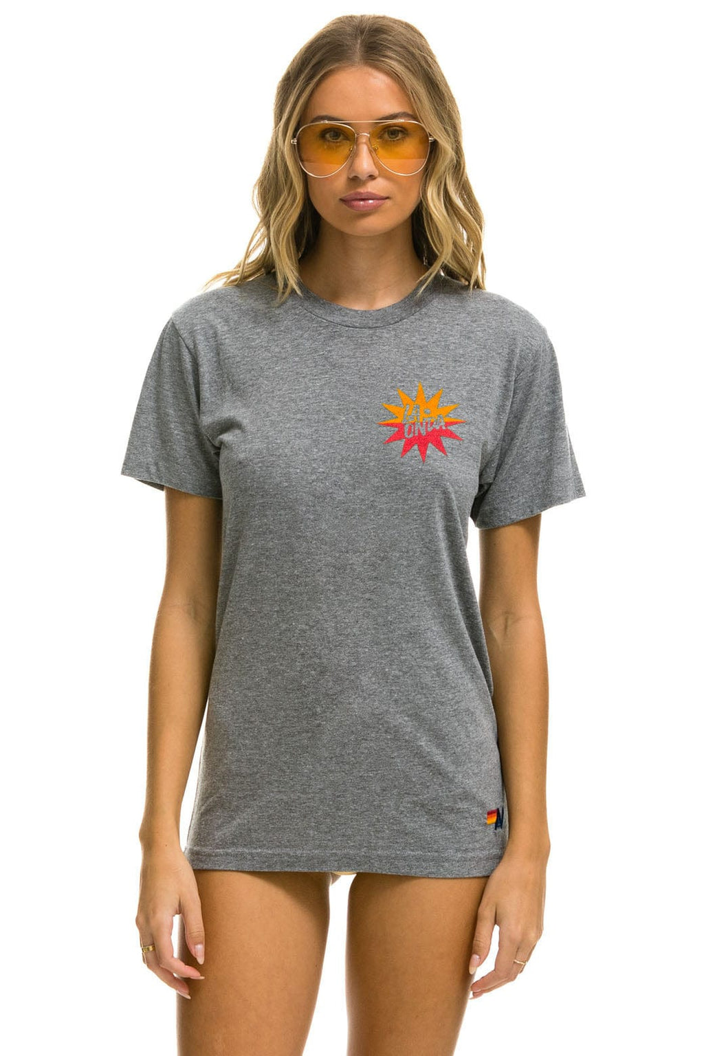 Retro LA ONDA 2025 TEE - HEATHER