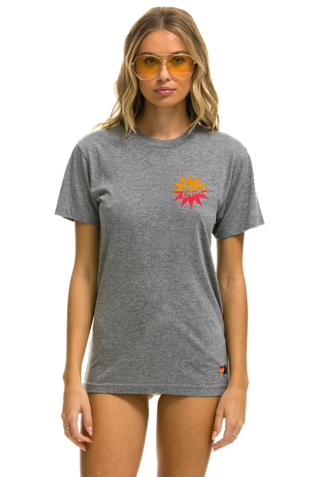 Retro LA ONDA 2025 TEE - HEATHER