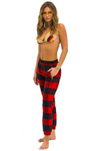Retro PLAID LODGE PANT - BUFFALO PLAID