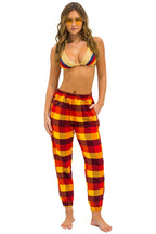 Retro PLAID LODGE PANT - SURFY PLAID