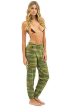 Retro BOLT SWEATPANTS - CAMO NEON PINK